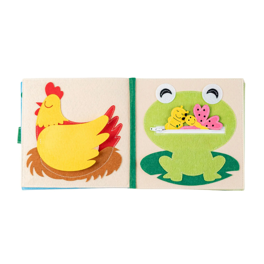 Quiet Book Bauernhof – Filzseite 10