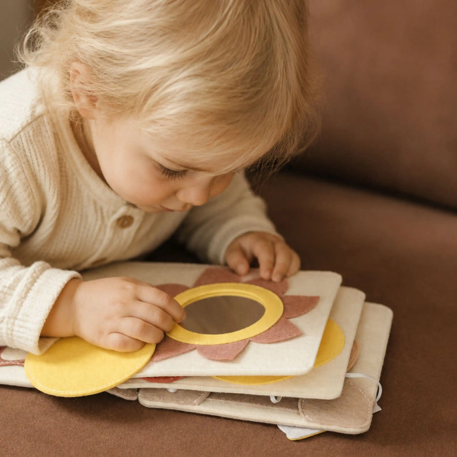 Mini Quiet Book Bärchen – Filzseite 4