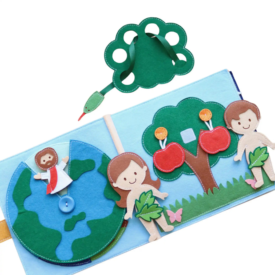 Quiet Book Heilige Abenteuer – Filzseite 4