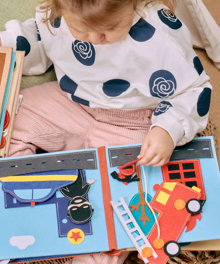 Quiet Book Traumberuf – Filzseite 4