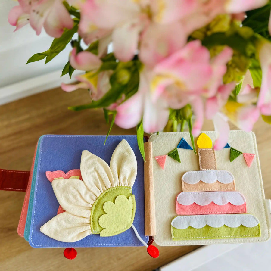 Mini Quiet Book Hase – Filzseite 5