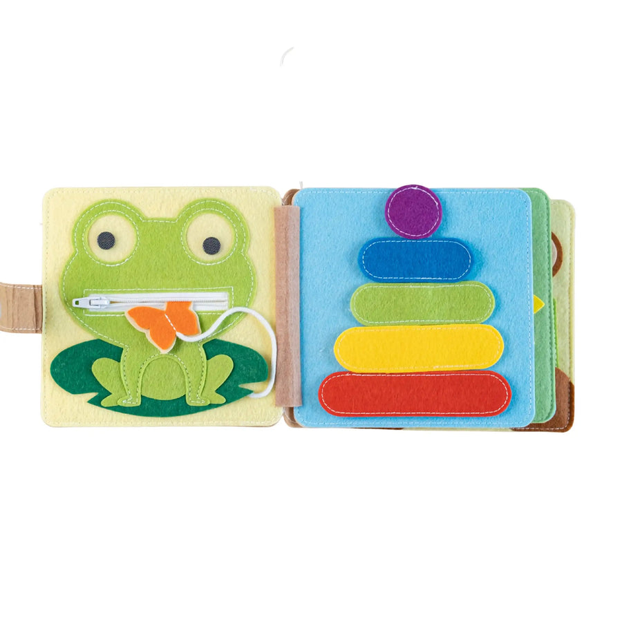 Mini Quiet Book Löwe – Filzseite 5