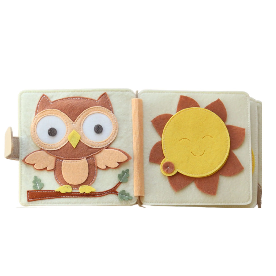 Mini Quiet Book Bärchen – Filzseite 7