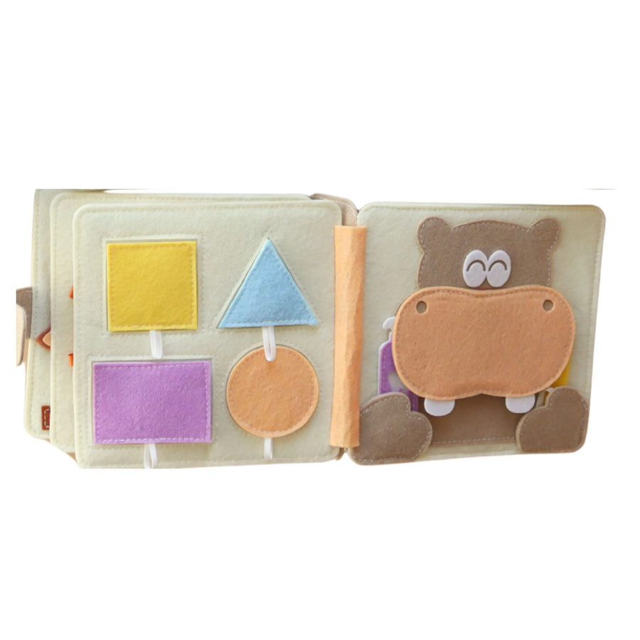 Mini Quiet Book Bärchen – Filzseite 9