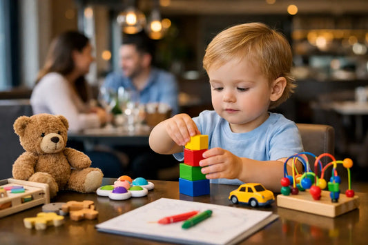 Welches Spielzeug im Restaurant fürs Kleinkind?