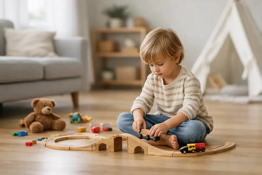 Wie lange spielt ein Kind allein?