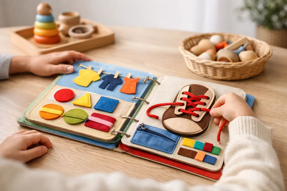 Montessori-Aktivitätsbuch: Vorteile im Alltag