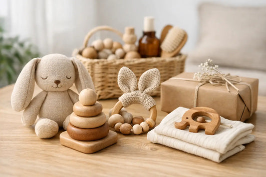 Geschenk für Baby ohne Plastik finden