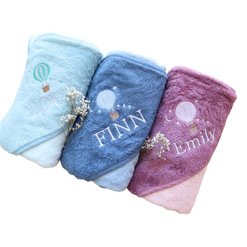 Personalized Baby Hooded Towel with Name