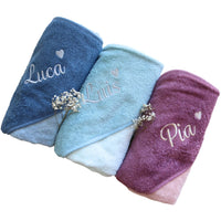 Personalized Baby Hooded Towel with Name