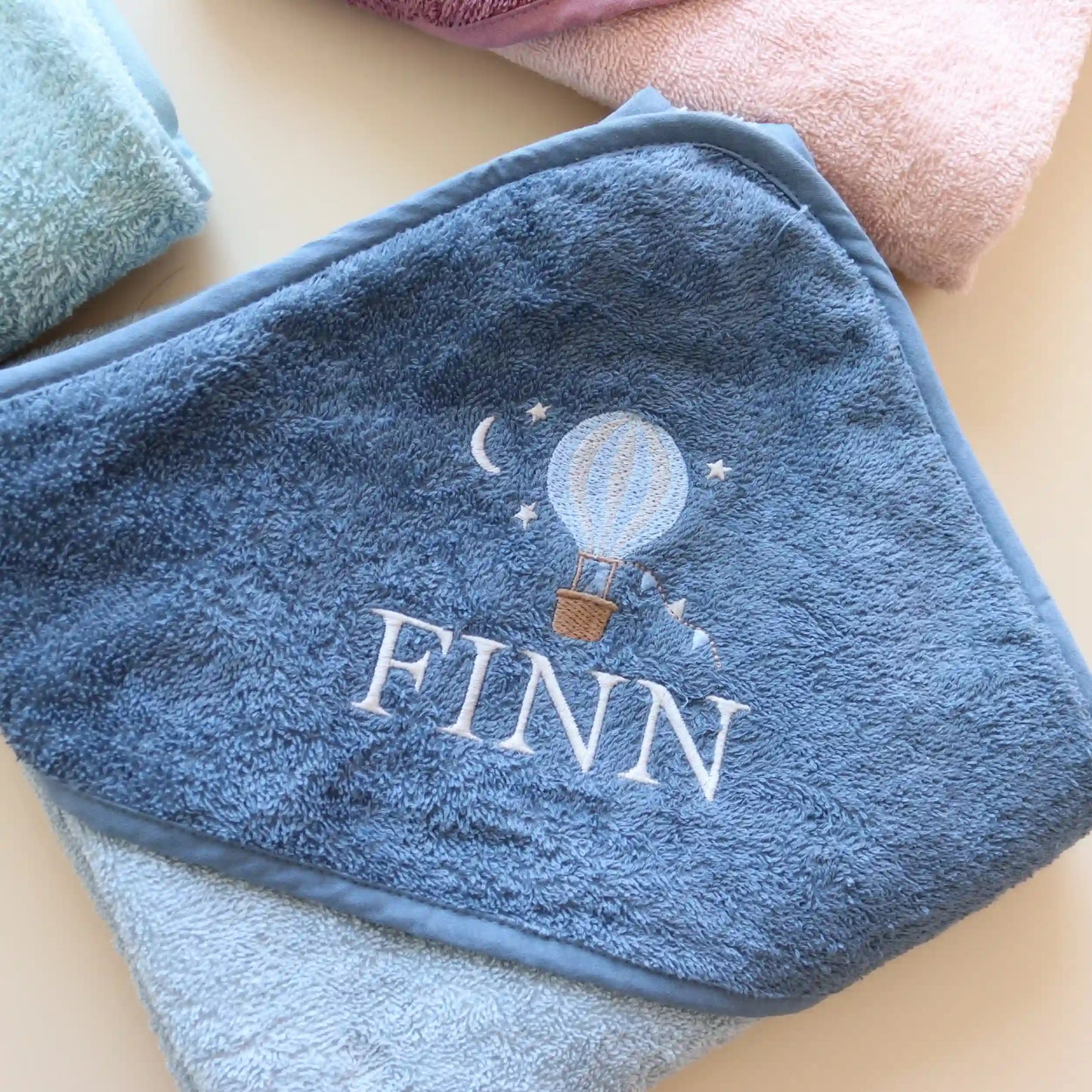 Personalized Baby Hooded Towel with Name