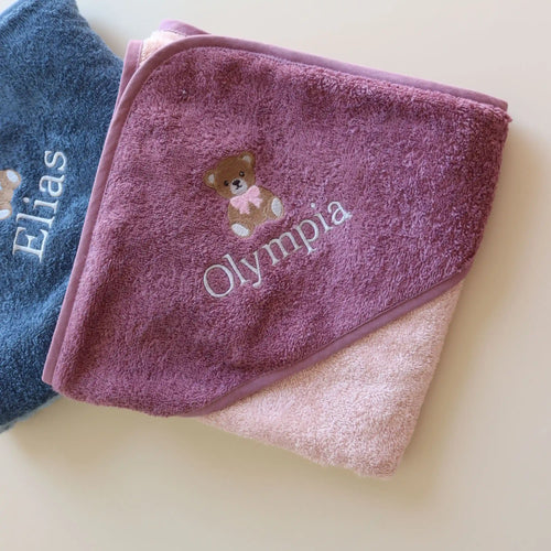 Personalized Baby Hooded Towel with Name