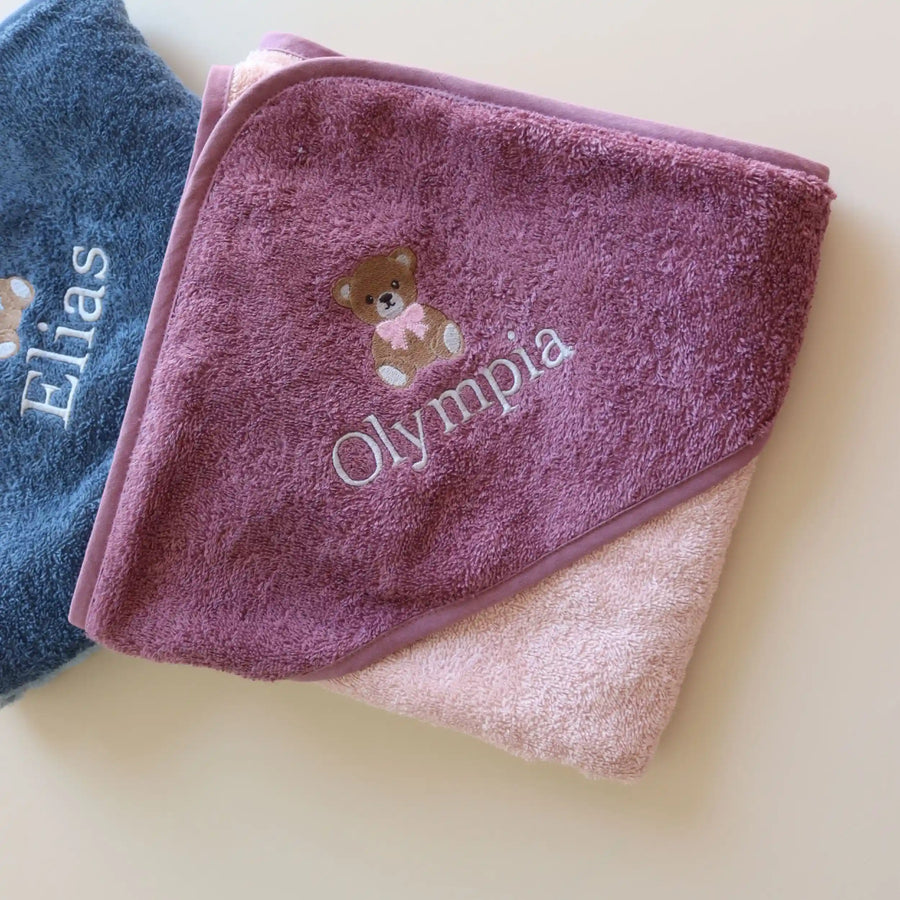 Personalized Baby Hooded Towel with Name