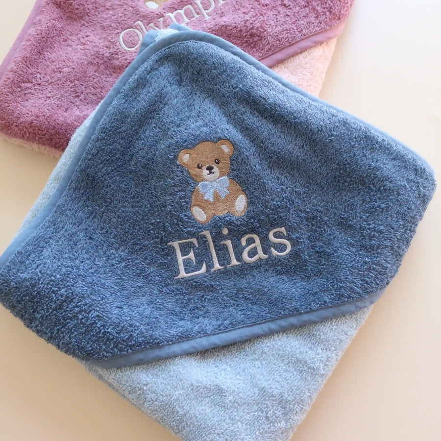 Personalized Baby Hooded Towel with Name
