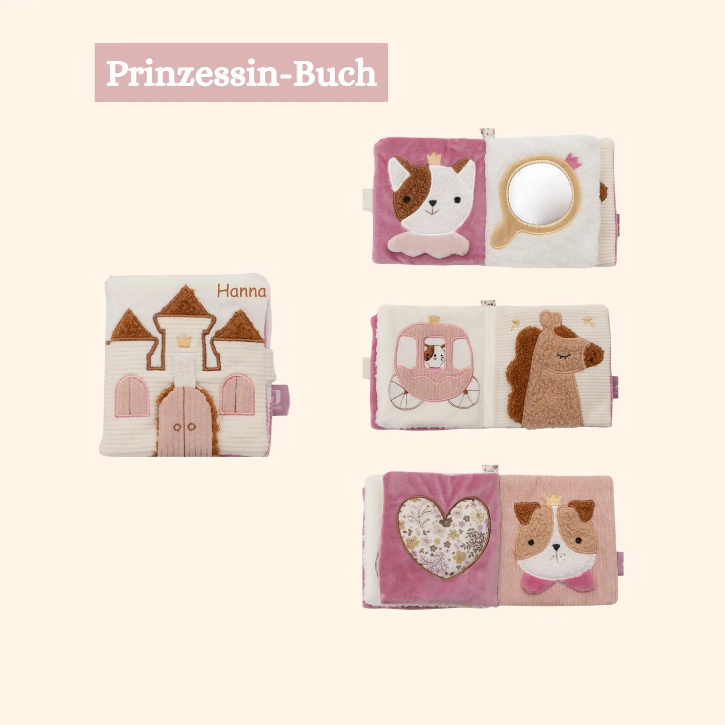 Stoffbuch - Prinzessin