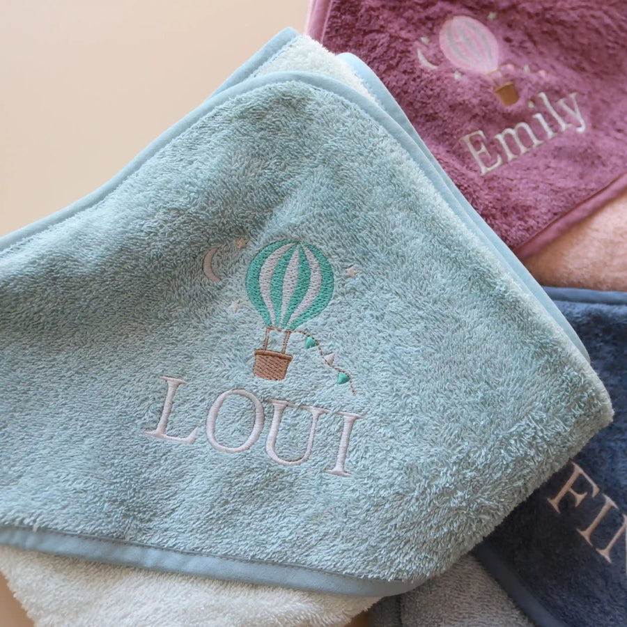 Personalized Baby Hooded Towel with Name