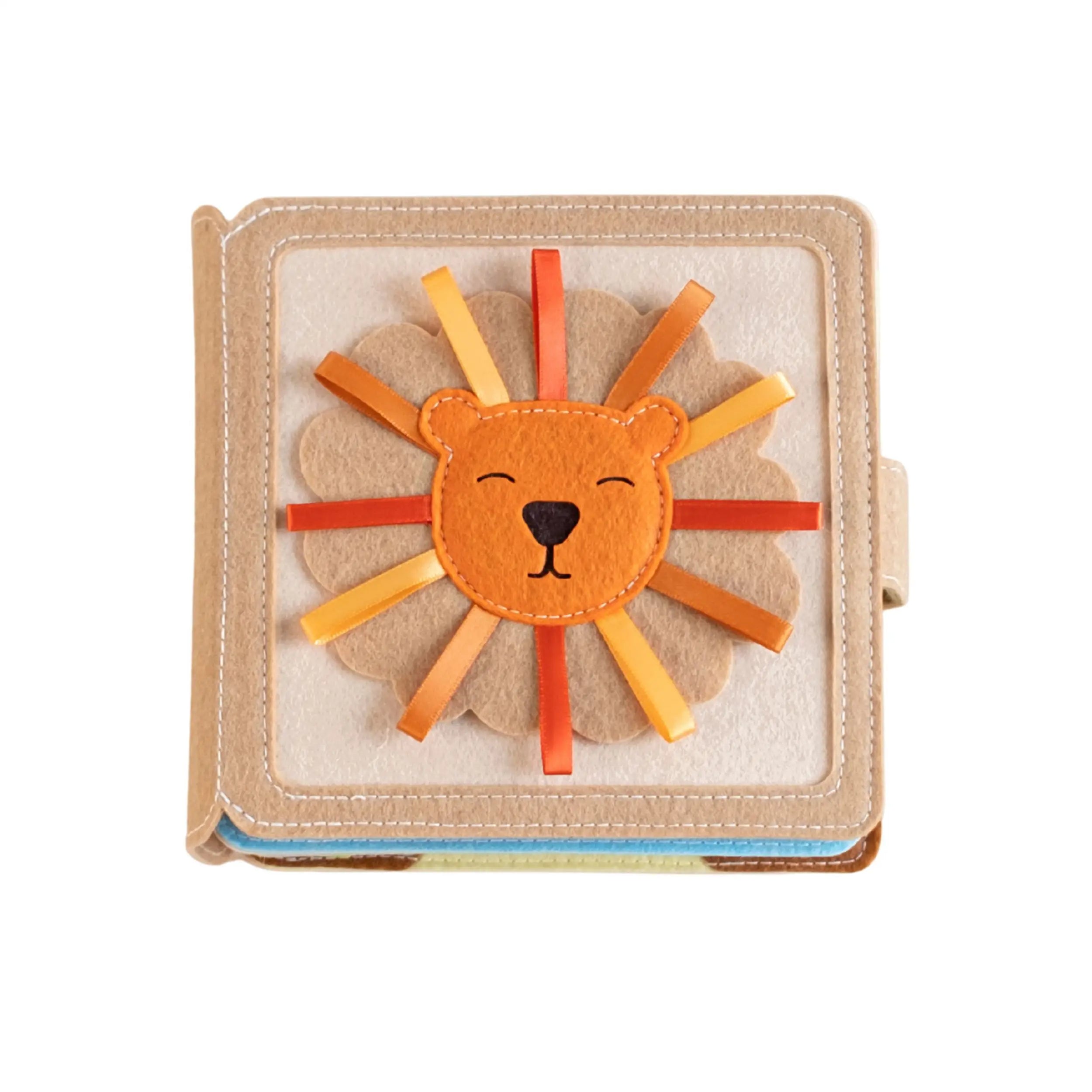 Mini Quiet Book Lion