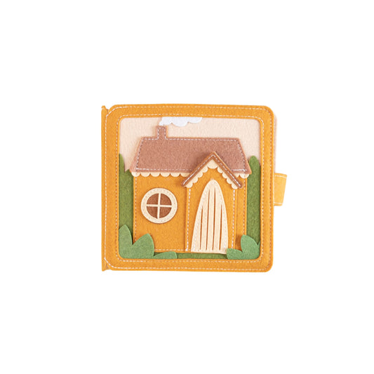 Mini Quiet Book – Mein Zuhause, personalisierbar