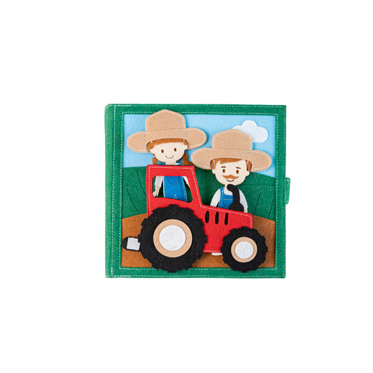Quiet Book Bauernhof – Montessori Lernspielzeug