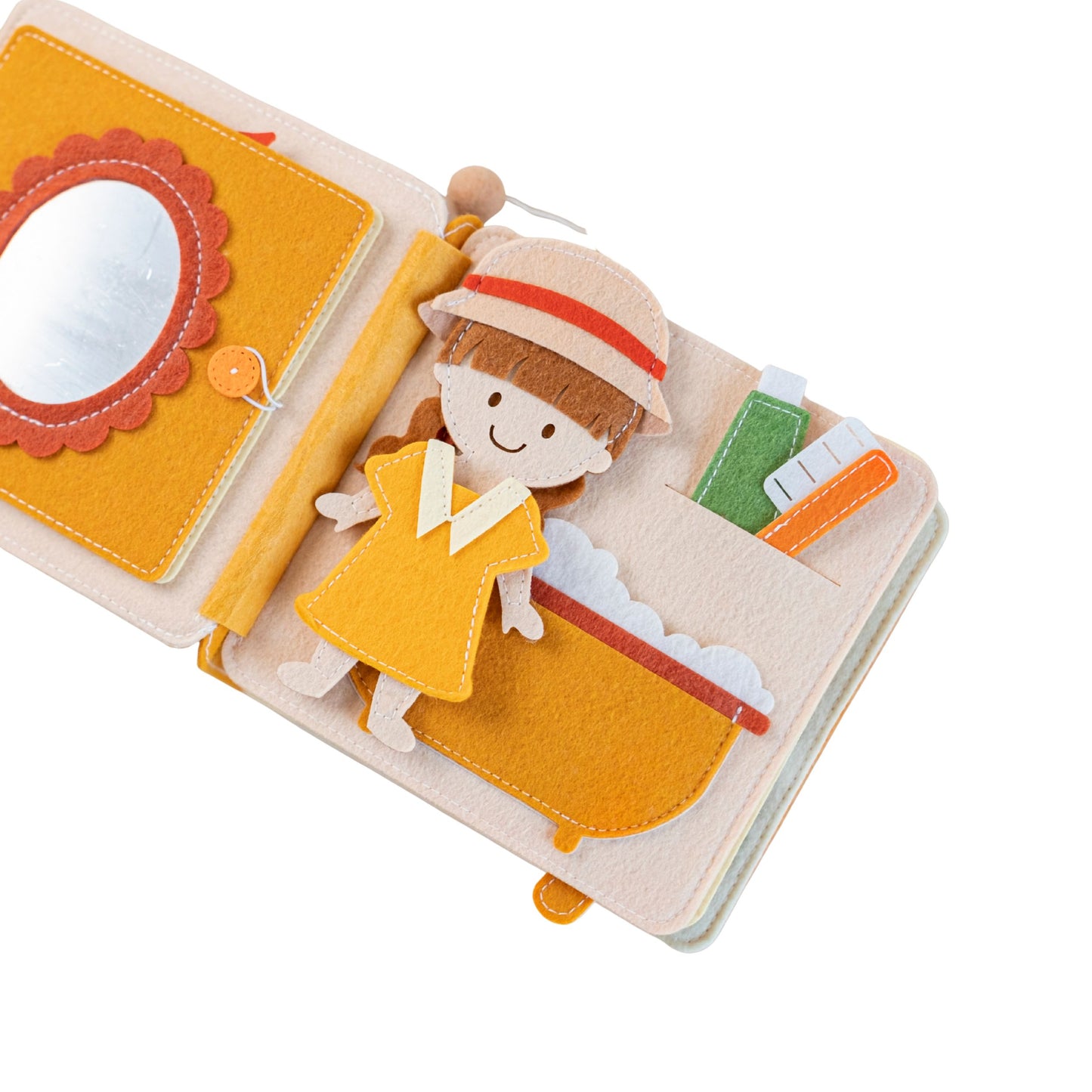 Mini Quiet Book My Home