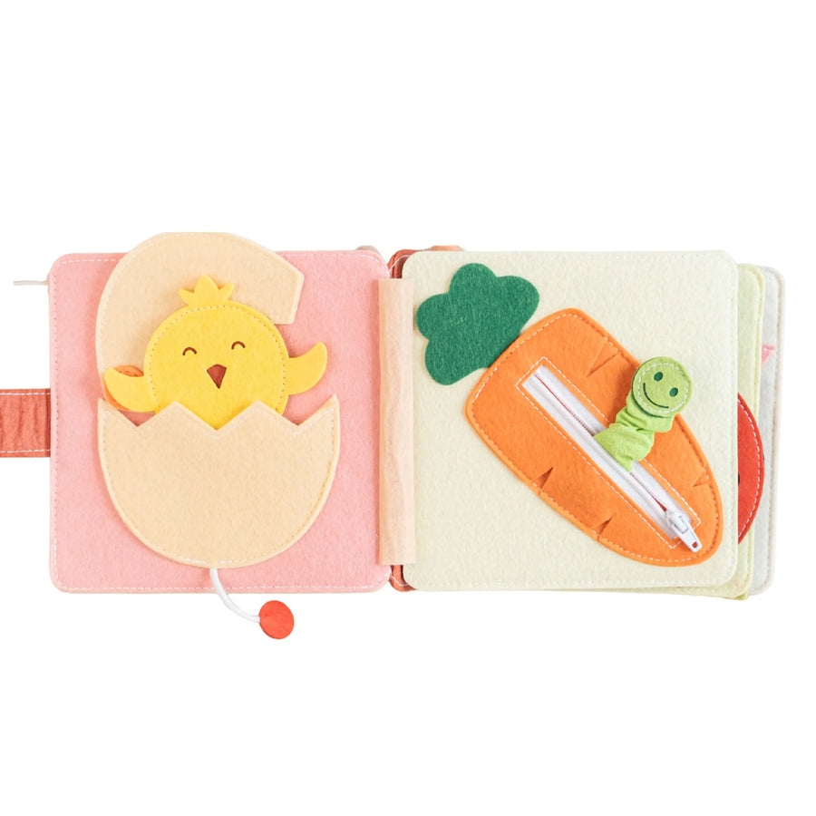 Mini Quiet Book Hase – Filzseite 6