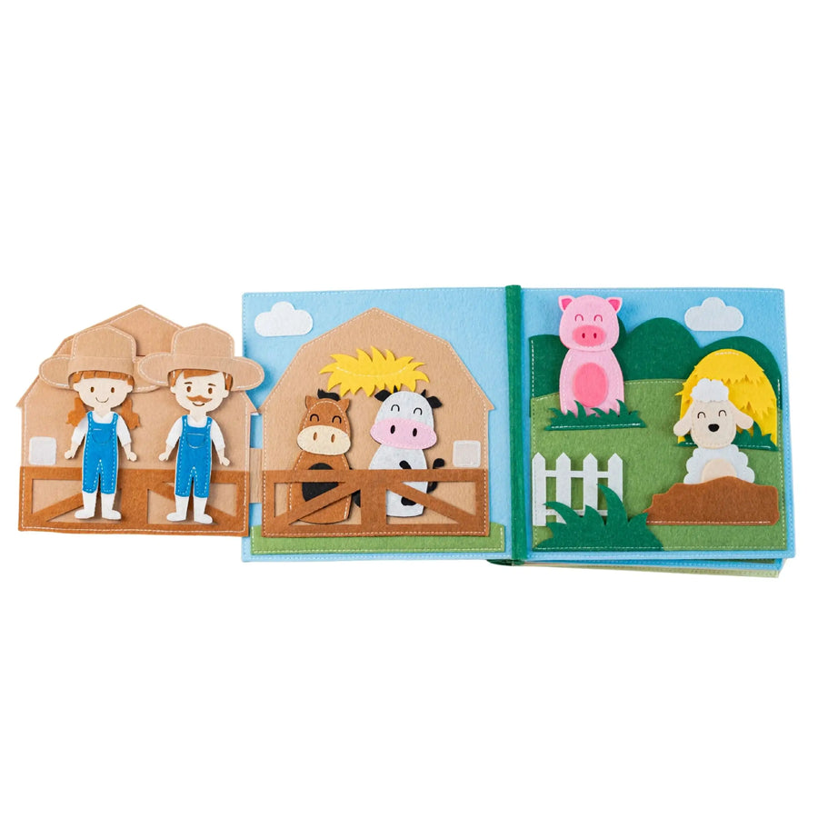 Quiet Book Bauernhof – Filzseite 7