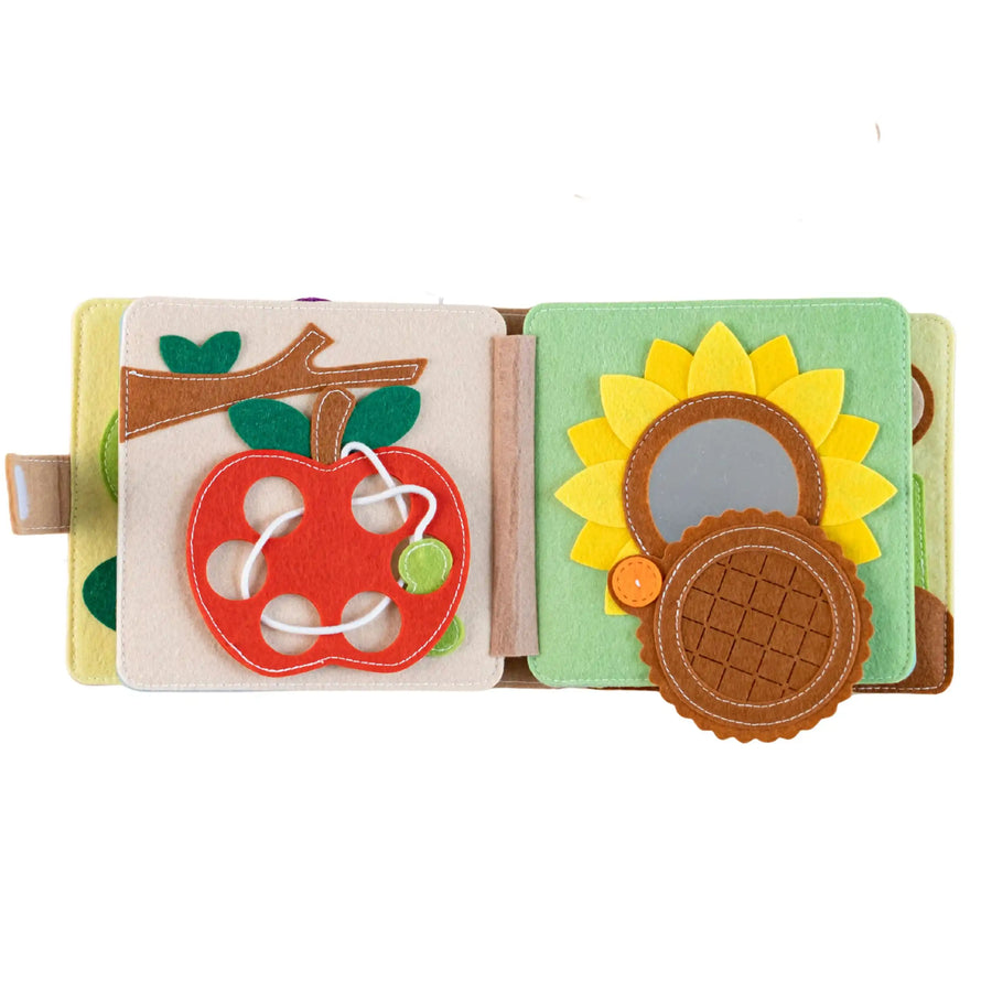 Mini Quiet Book Löwe – Filzseite 7