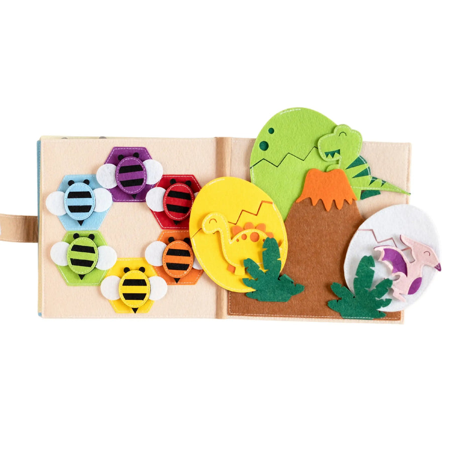 Quiet Book Waldtiere – Filzseite 7