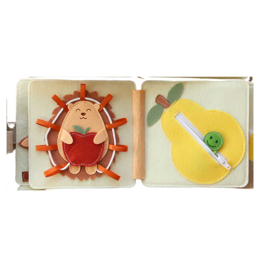 Mini Quiet Book Bärchen – Filzseite 8