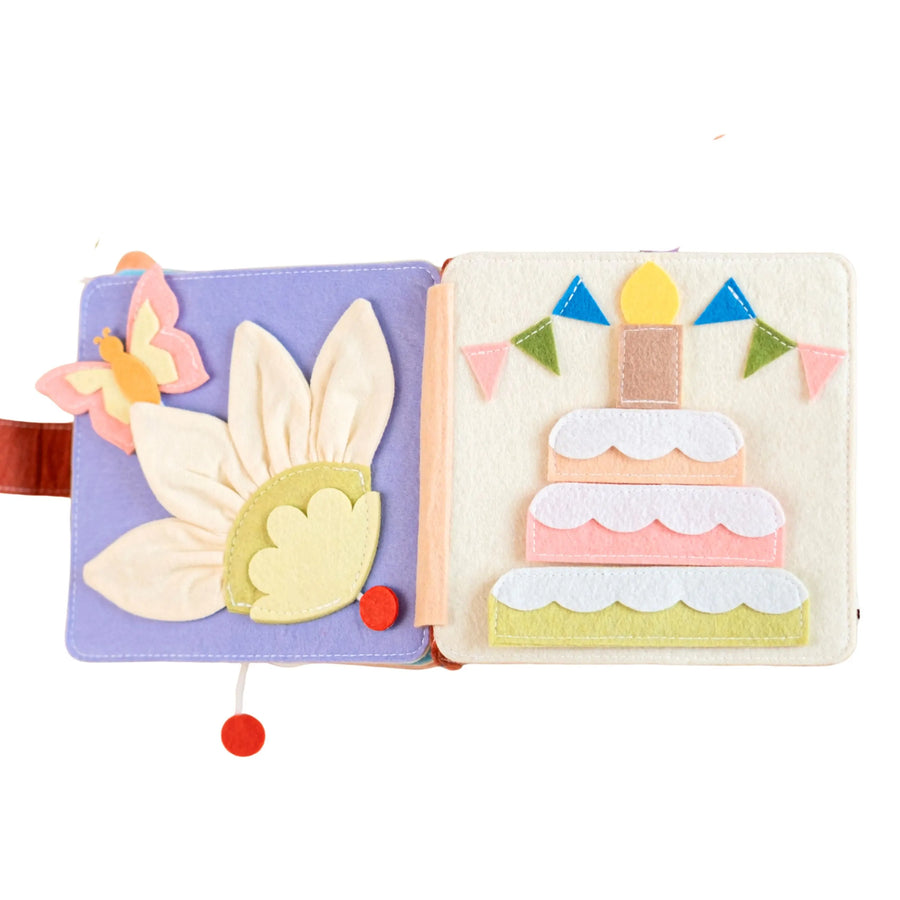 Mini Quiet Book Hase – Filzseite 8