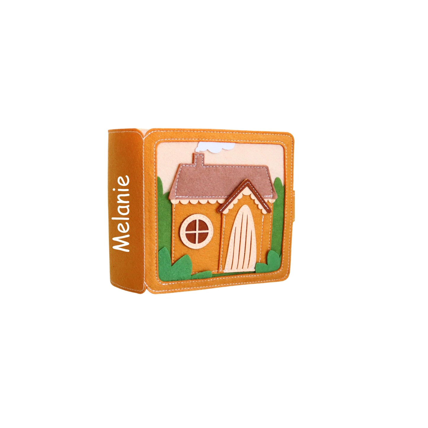 Mini Quiet Book My Home