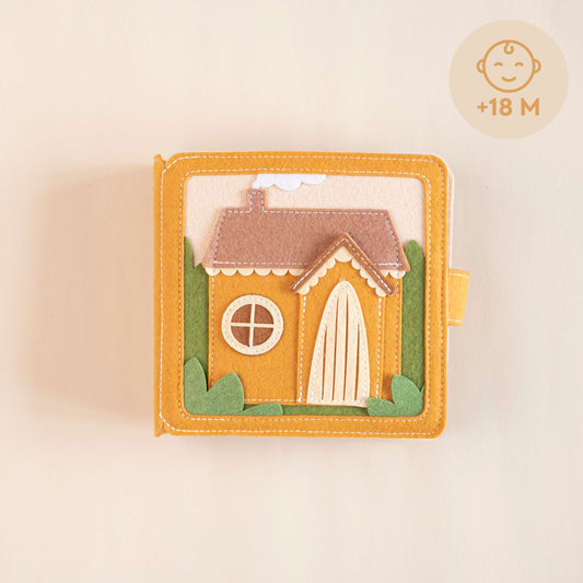 Mini Quiet Book Mein Zuhause